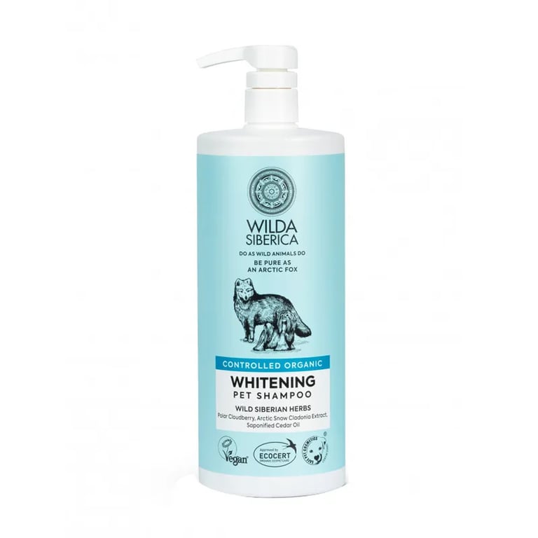 Shampoo voor witte vacht van huisdieren