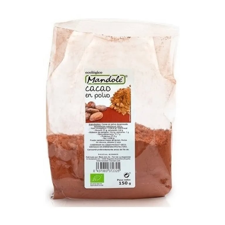 Cacao En Polvo Semidesgrasado 100% Bio