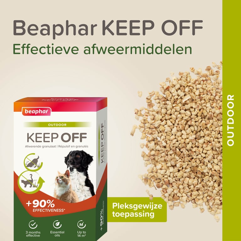 Keep Of Repelente en Gránulos Exterior Perros y Gatos - imagen 2 de 5
