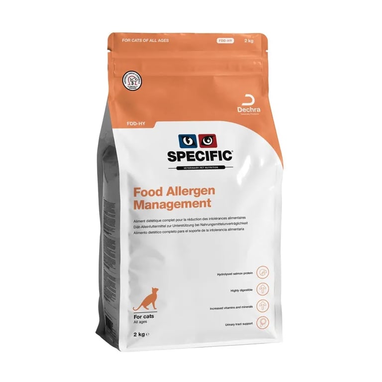 Cats FDD-HY Food Allergen Management