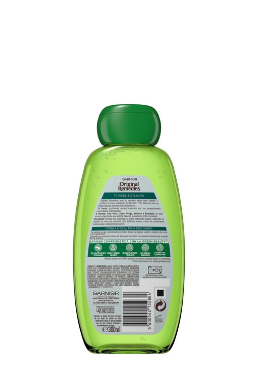 Original Remedies Shampooing 5 Plantes 300 ml de Garnier