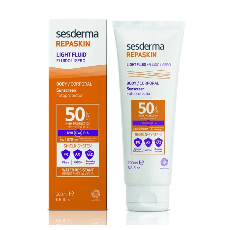 REPASKIN PROTECTION SOLAIRE FLUIDE LÉGER SPF50