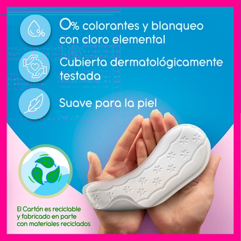 Cotton Feel Normal Sin Perfume 44 Unités de Carefree