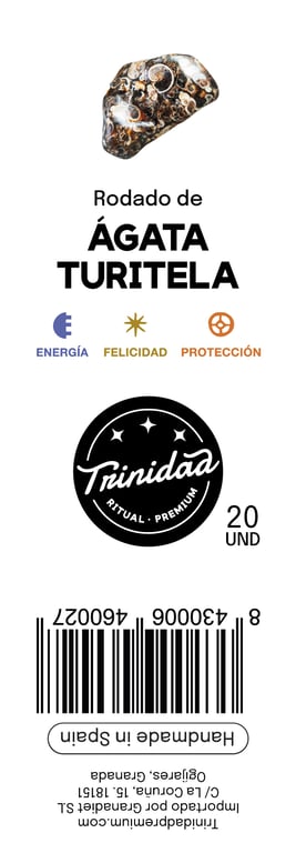 Ágata Turitela Rollsteine - imagen 2 de 2
