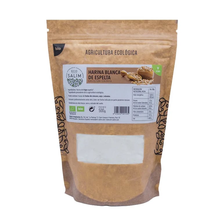 Farinha De Espelta Branca Bio