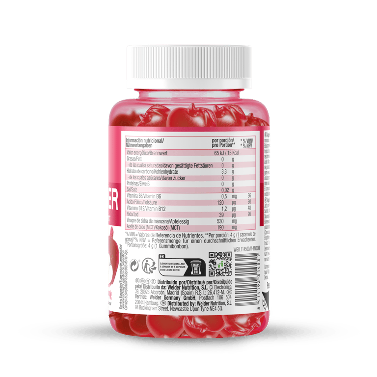 Apple Cider Gummies! 50 Unités de Weider
