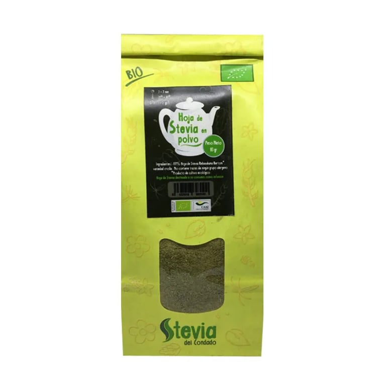 Feuilles de Stévia en Poudre Bio