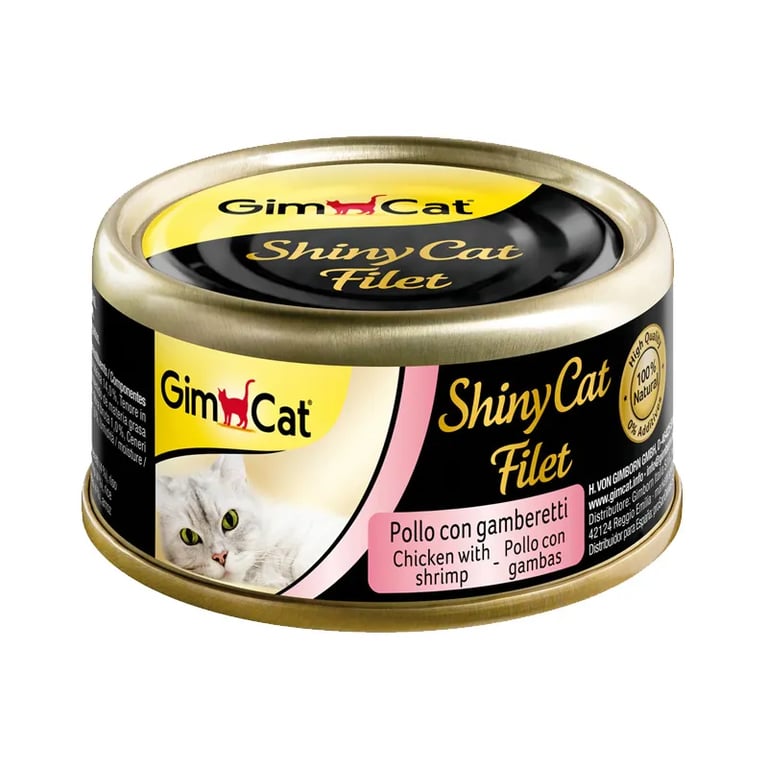 Shinycat Filet Pollo E Gamberetti