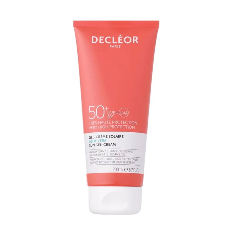 Gel-Crème Solaire Aloe Vera Spf50+
