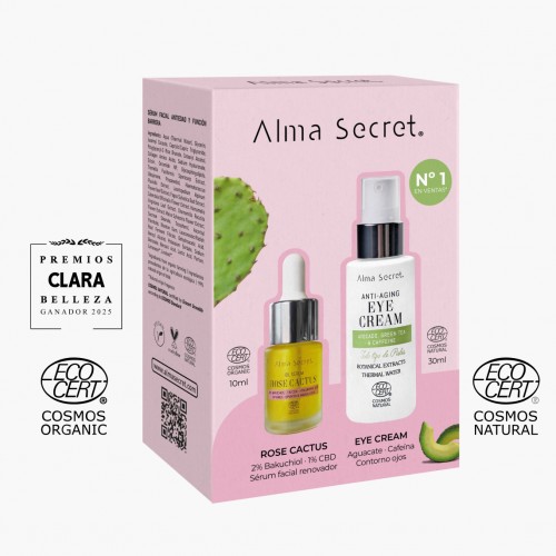 Cofre Contorno Ojos & Mini Rose Cactus Facial Oil 30 ml + 10 ml - imagen 2 de 12
