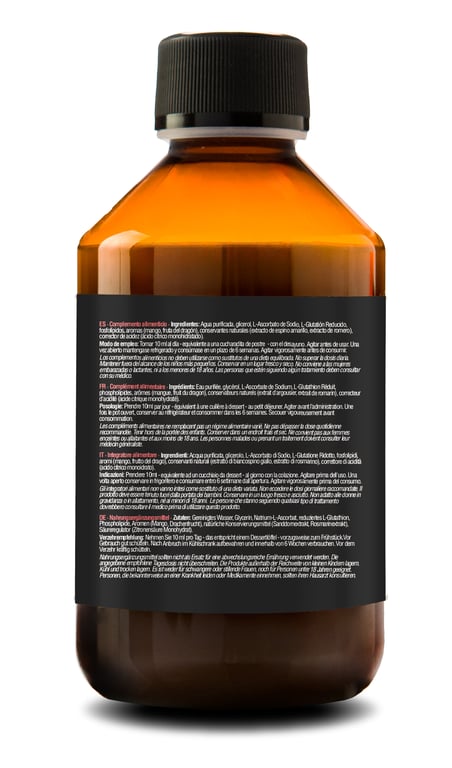 L-Glutatión Liposomado + Vitamina C 250 ml de Zenement