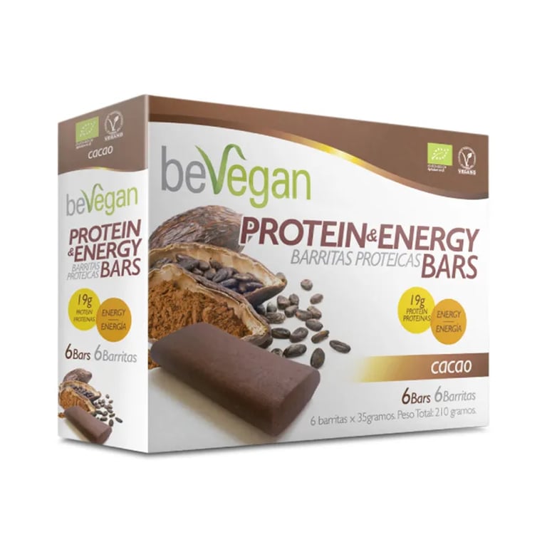 BARRITAS PROTEICAS Y ENERGÉTICAS DE CACAO