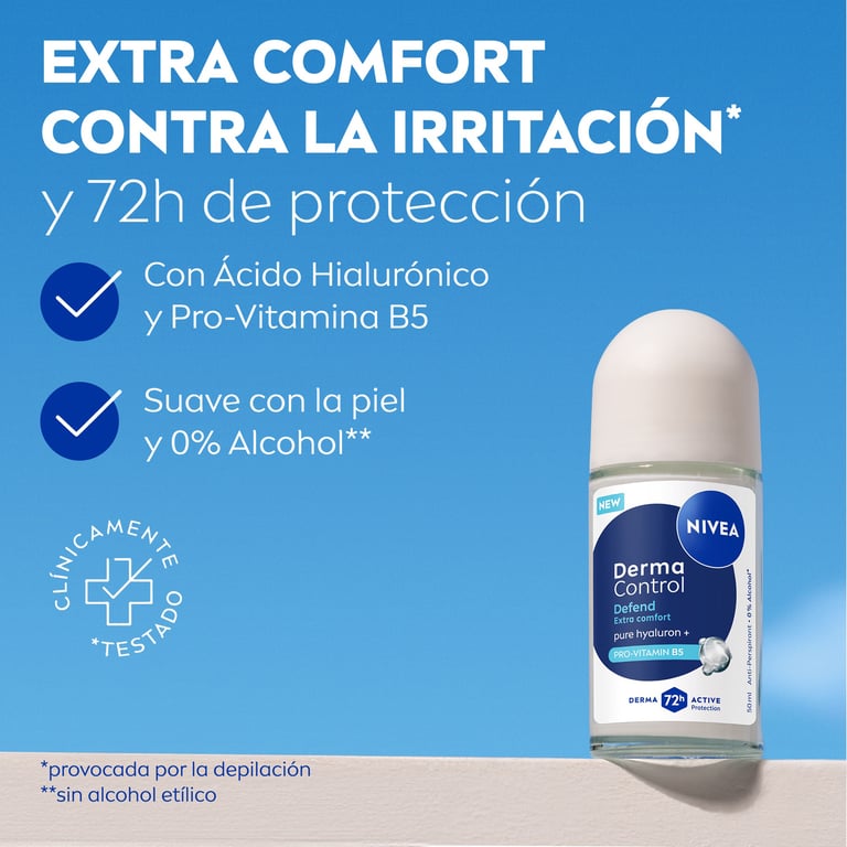 Derma Control Defend Roll-On 50 ml de Nivea