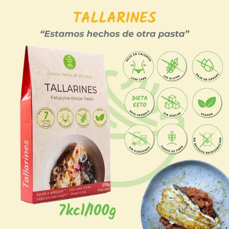 Konjac-Tallarini 270g von The Konjac