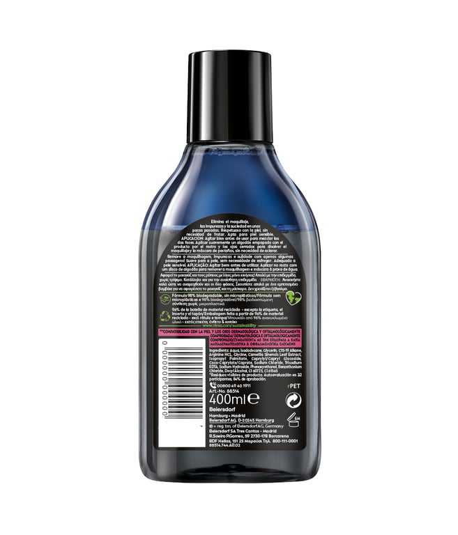 Micell-Air 0% Bifásico  400 ml de Nivea
