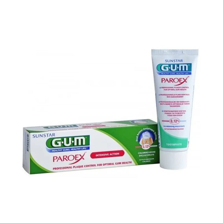 GUM PAROEX ACCIÓN INTENSIVA DENTÍFRICO