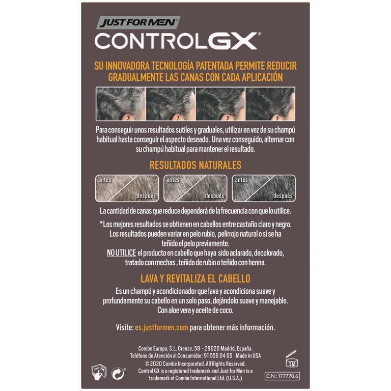 ControlGX 2 In 1 Shampoo & Spülung zur Reduzierung grauer Haare 118 ml von Just For Men
