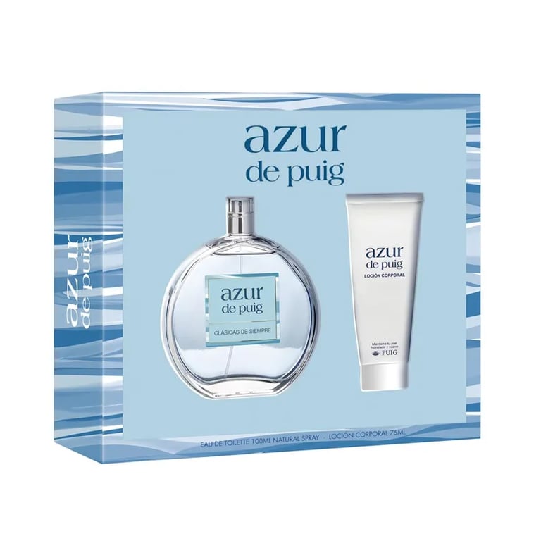 Azur De Puig EDT 100 ml + Loción Corporal 75 ml