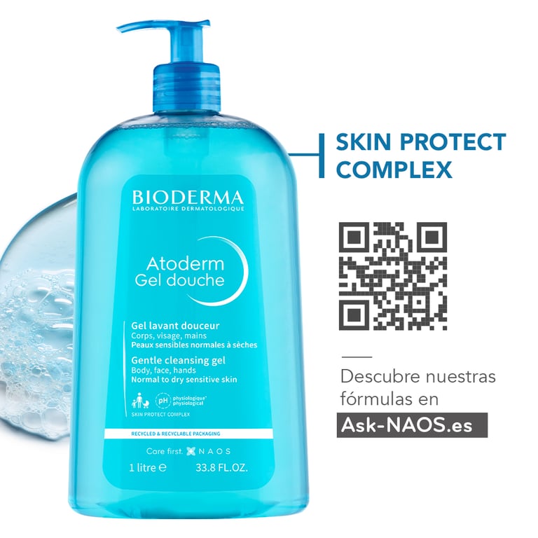 BIODERMA ATODERM GEL DE DUCHE ULTRASUAVE 1000 ml