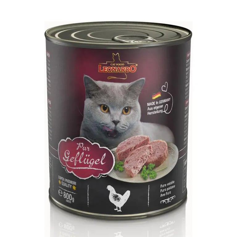 Feuchtfutter Erwachsene Katzen mit Geflügel