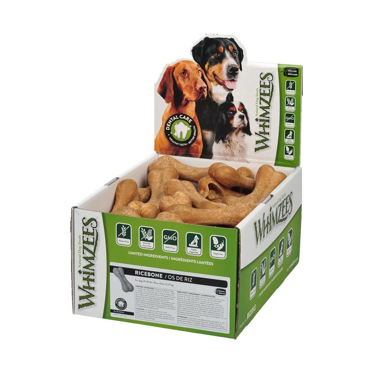 Snack Dentale Vegetariano Ossi Di Riso Xl