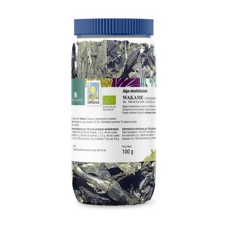Algas Wakame Desidratadas Eco