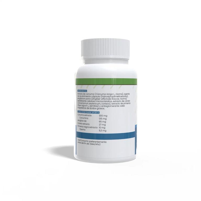 Curcumin+ Zenzero Cannella Pepe 550 mg - imagen 3 de 4