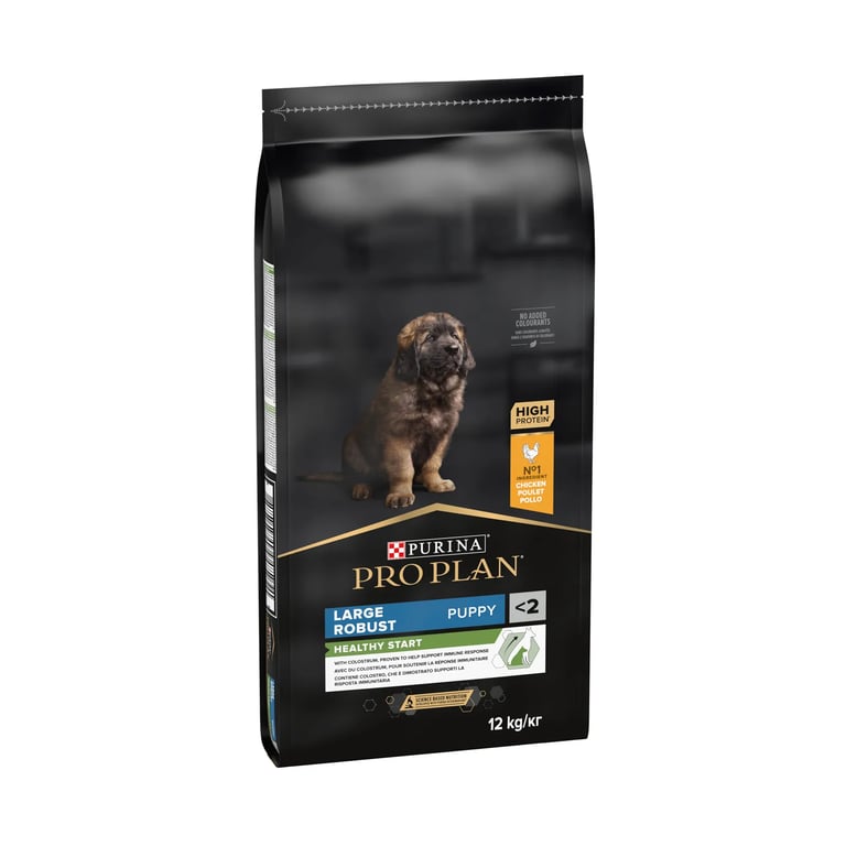 Cachorro Raças Grandes e Robustas Com Optistart Frango