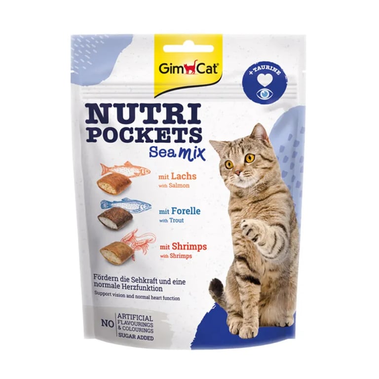 Nutri Pockets Sea Mix Saumon Truite Et Fruits De Mer