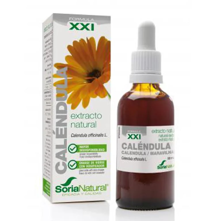 EXTRACTO NATURAL DE CALENDULA XXI