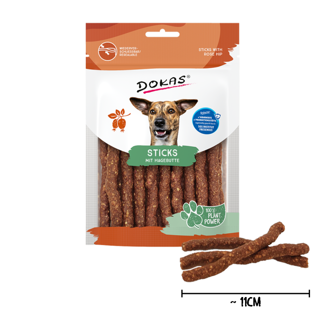 Vegetable Sticks  con Escaramujo