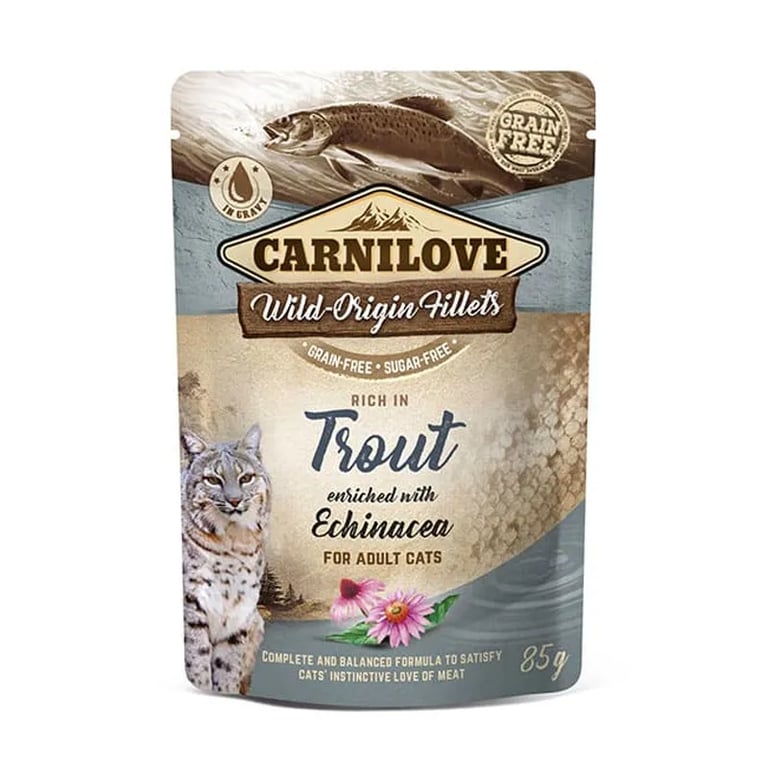 Nourriture Humide Chat Pouch Truite