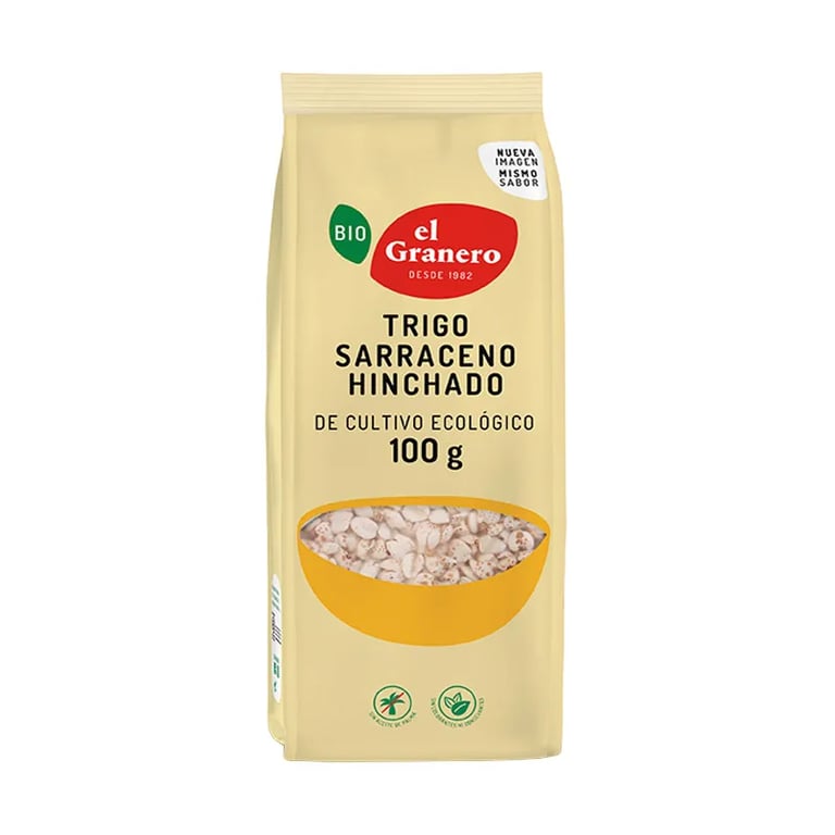 Buchweizen Aufgeblasen Bio