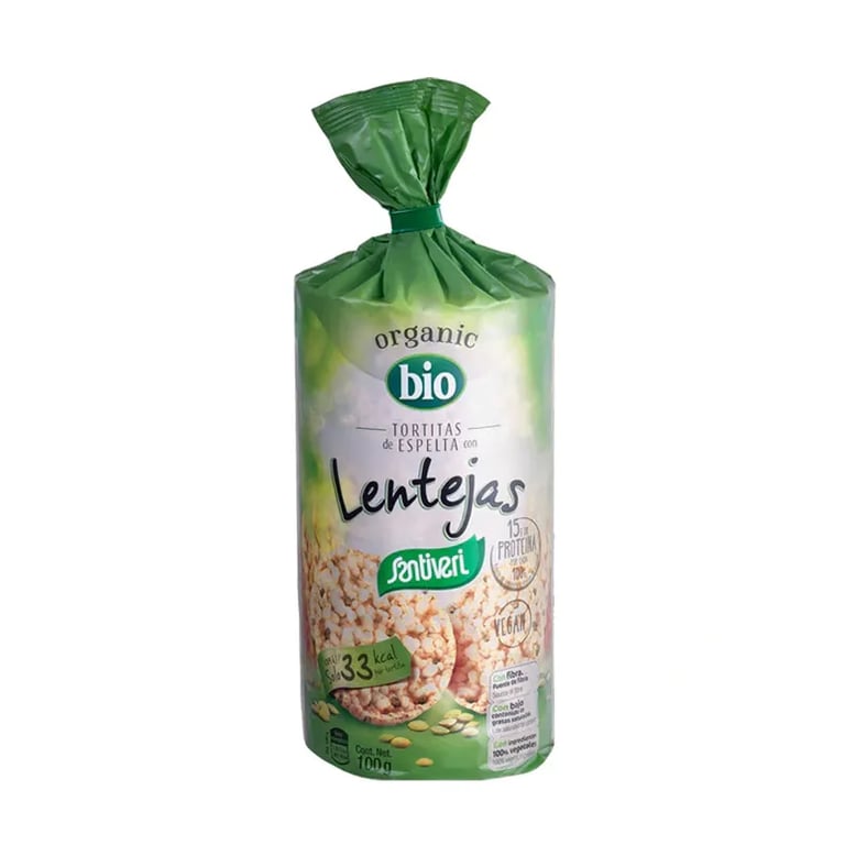 Galettes D’Épeautre Et Lentilles Bio