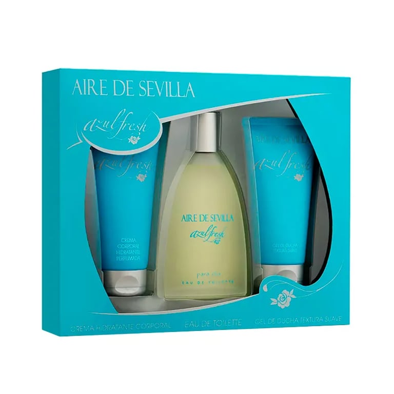Aire De Sevilla Azul Fresh Lote 3 Piezas EDT 150 ml
