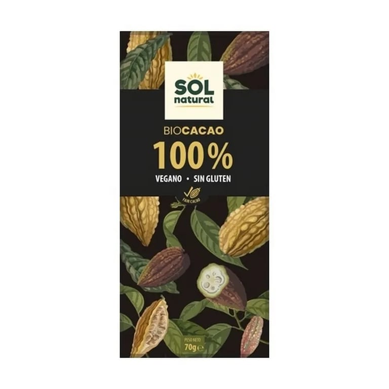 Chocolate Puro 100% Cacao Bio