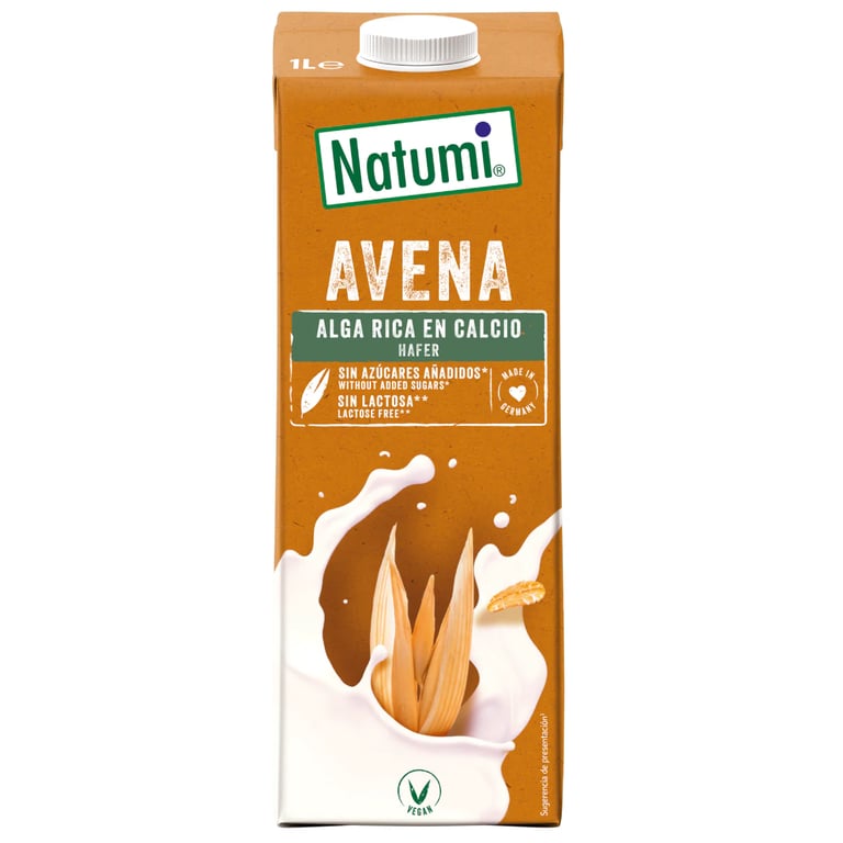 Bebida de Avena Rica en Calcio