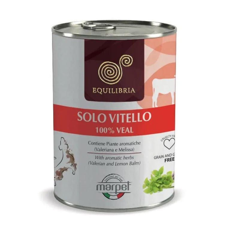 Equilibria Dog Ternera 410g