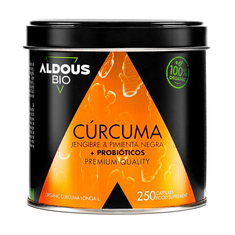 Cúrcuma Jengibre y Pimienta Negra + Probióticos