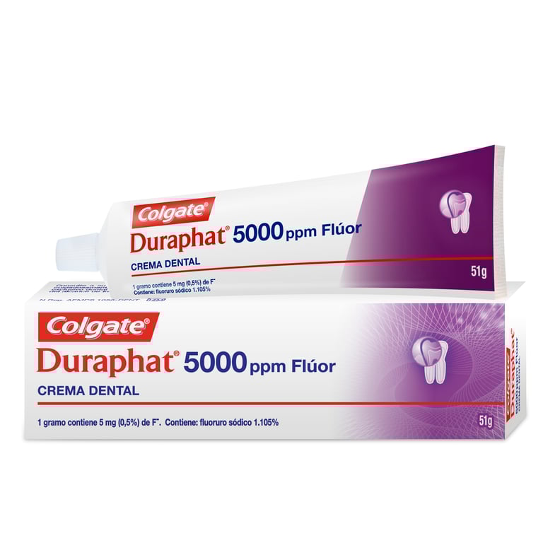 Duraphat 5000 ppm Fluor Crème Dentaire 51g de Colgate