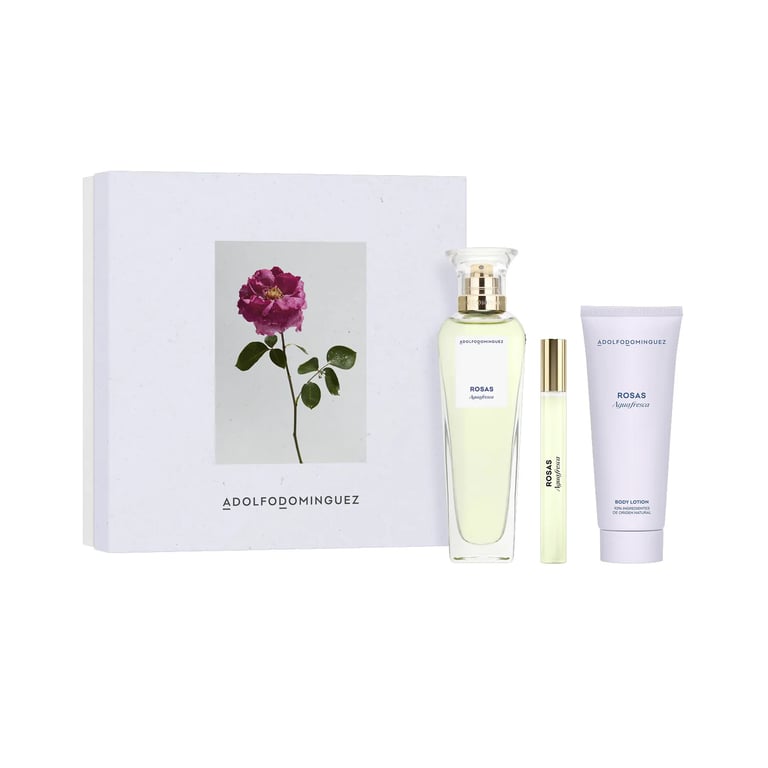 Rosenfrisches Wasser EDT 120 ml + EDT 10 ml + Lotion 75 ml