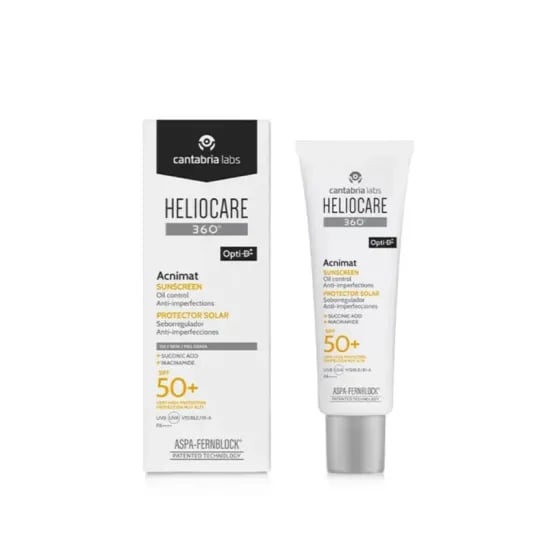 Heliocare 360° Acnimat Protector Solar SPF50+ 50 ml + Biretix Serum 10ml - imagen 5 de 9