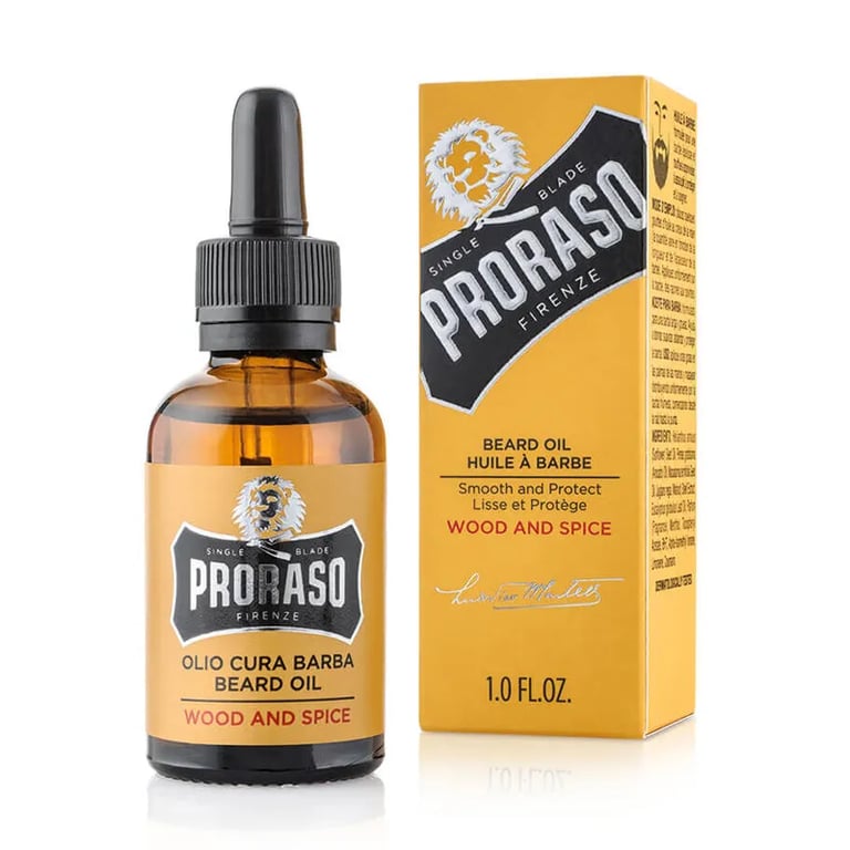 Olio Cura Barba Wood And Spice