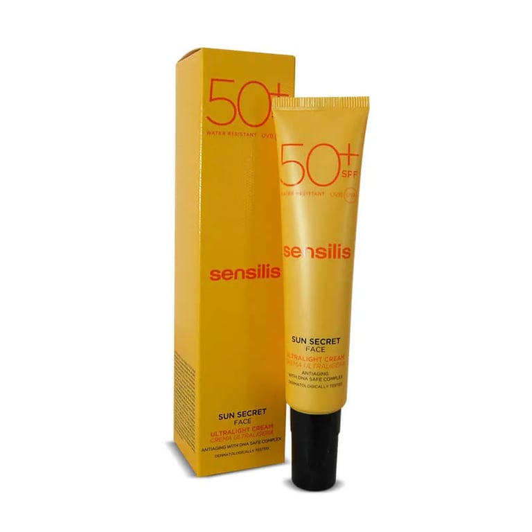 Sun Secret Ultraleichte Gesichtscreme SPF50+