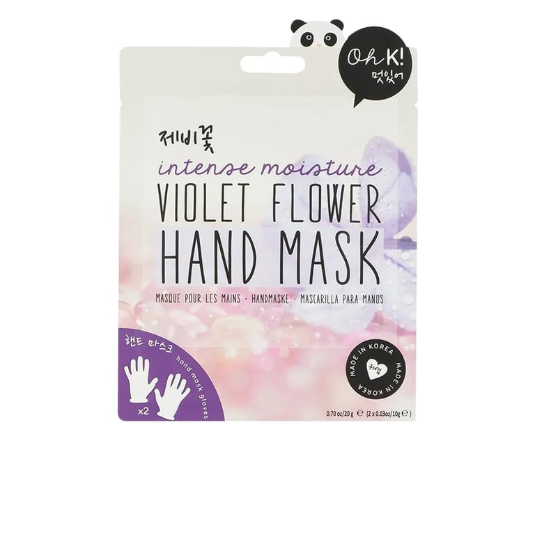 Hand Mask Intense Moisture Violet Flower