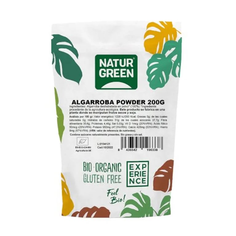 Carruba Powder Bio senza Glutine