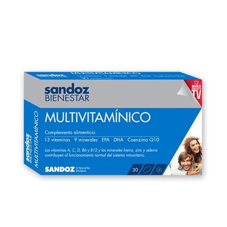 SANDOZ BIENESTAR MULTIVITAMÍNICO