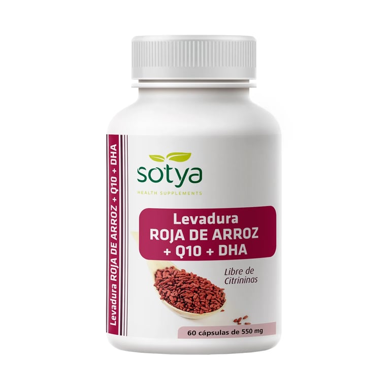 Rote Reishefe + Q10 + Dha