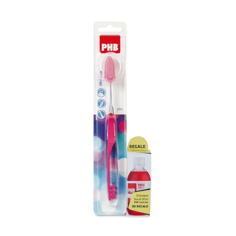 PHB Zahnbürste Classic Medium + Mundwasser Total Plus 30ml