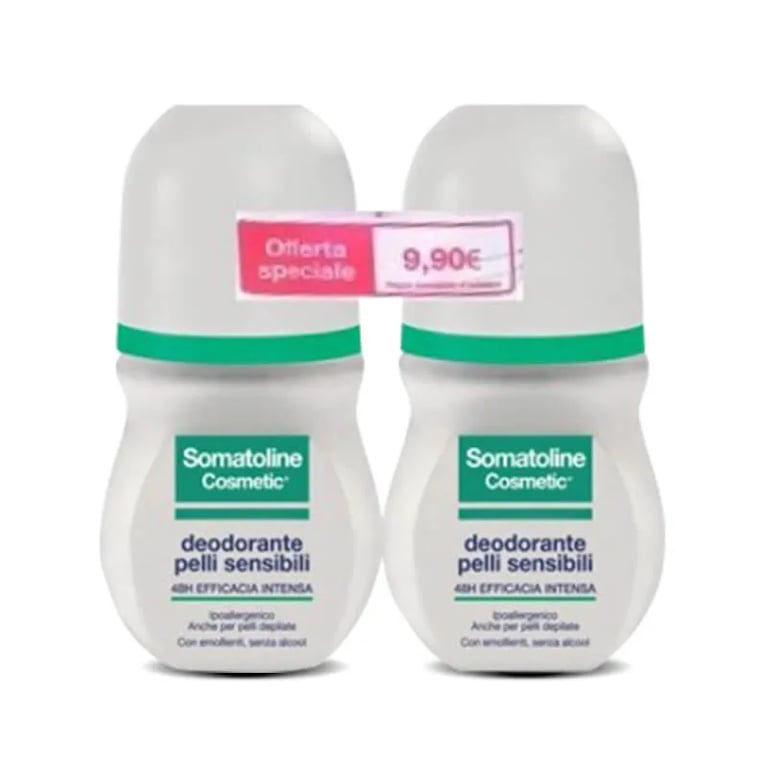 SOMATOLINE COSMETIC DESODORIZANTE PELES SENSÍVEIS ROLL-ON